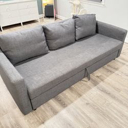 Gray IKEA Sofa Bed