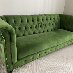 Tufted Chesterfield Sofa Couch 