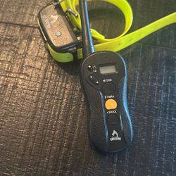 Dog training collar