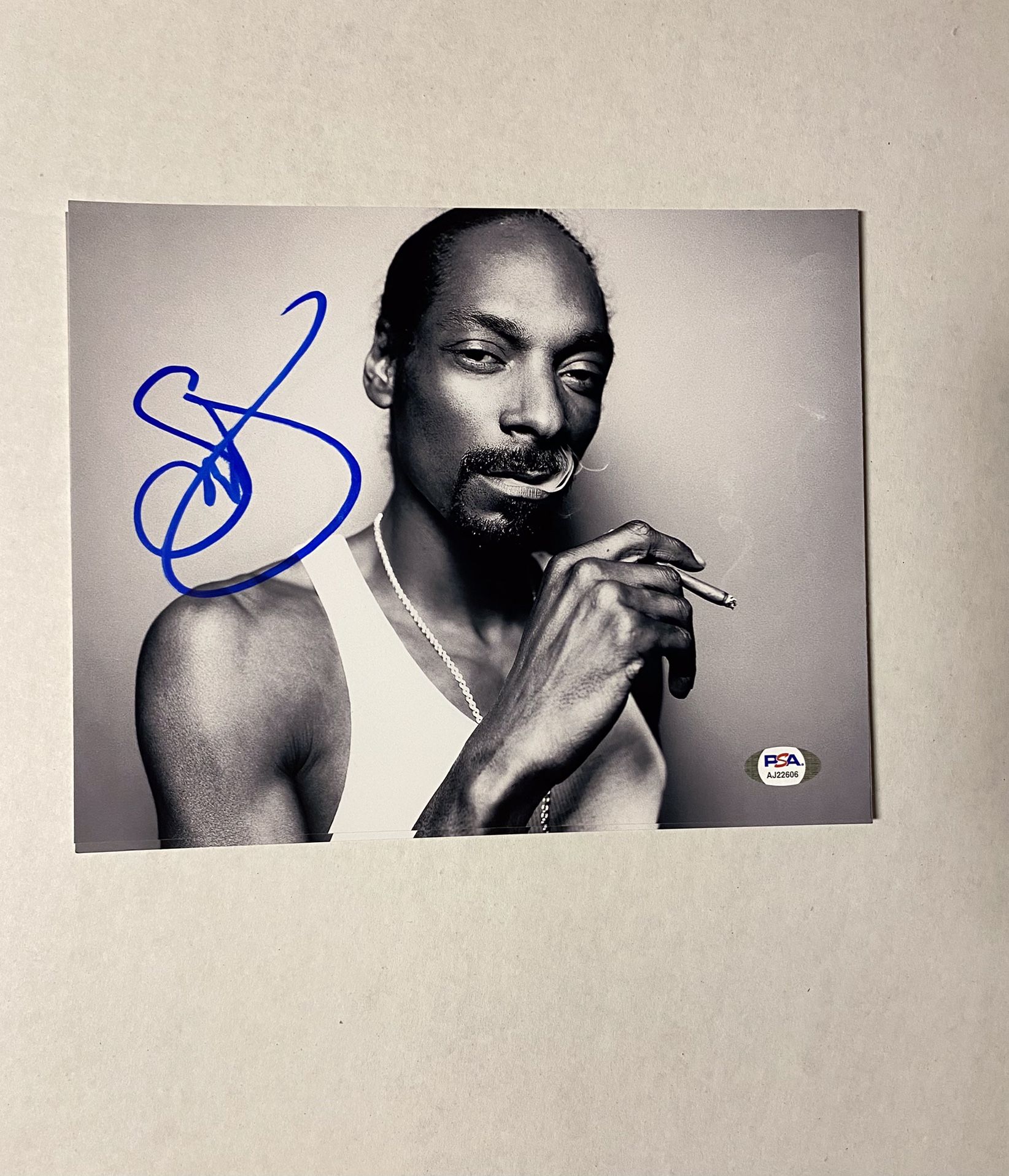 Snoop Dogg Signed Autograph 8x10 PSA COA RAP SINGER