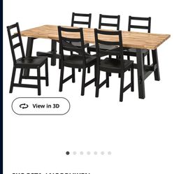 Times Wooden Table And Chairs