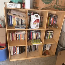 Book Shelves And Stools $60