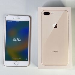 Apple iPhone 8 Plus 64GB With Original Box