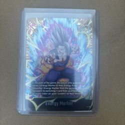 Beast Gohan E-128 Energy Marker Card 