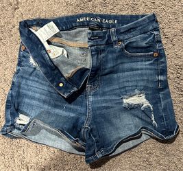 Curvy Midi Shorts American Eagle