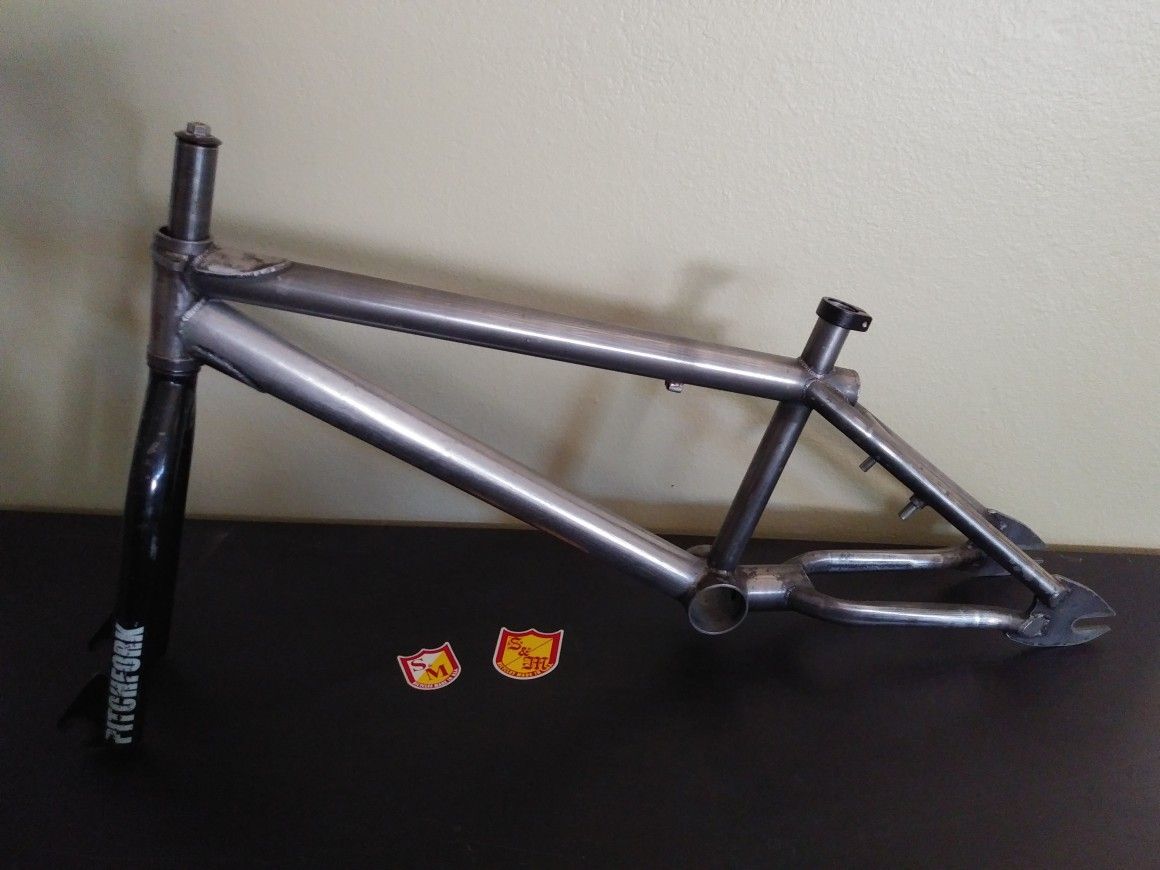 2000 S&M Bikes Call Girl Frame & Pitchforks Mid School BMX Made in USA 🇺🇸