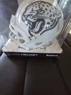 autographed mini helmet