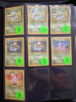 Vintage Pokémon Card Lot