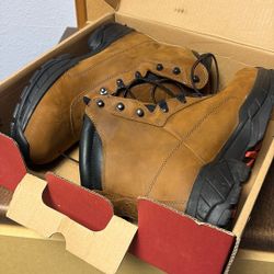 Red Wing Steel Toed Boots New