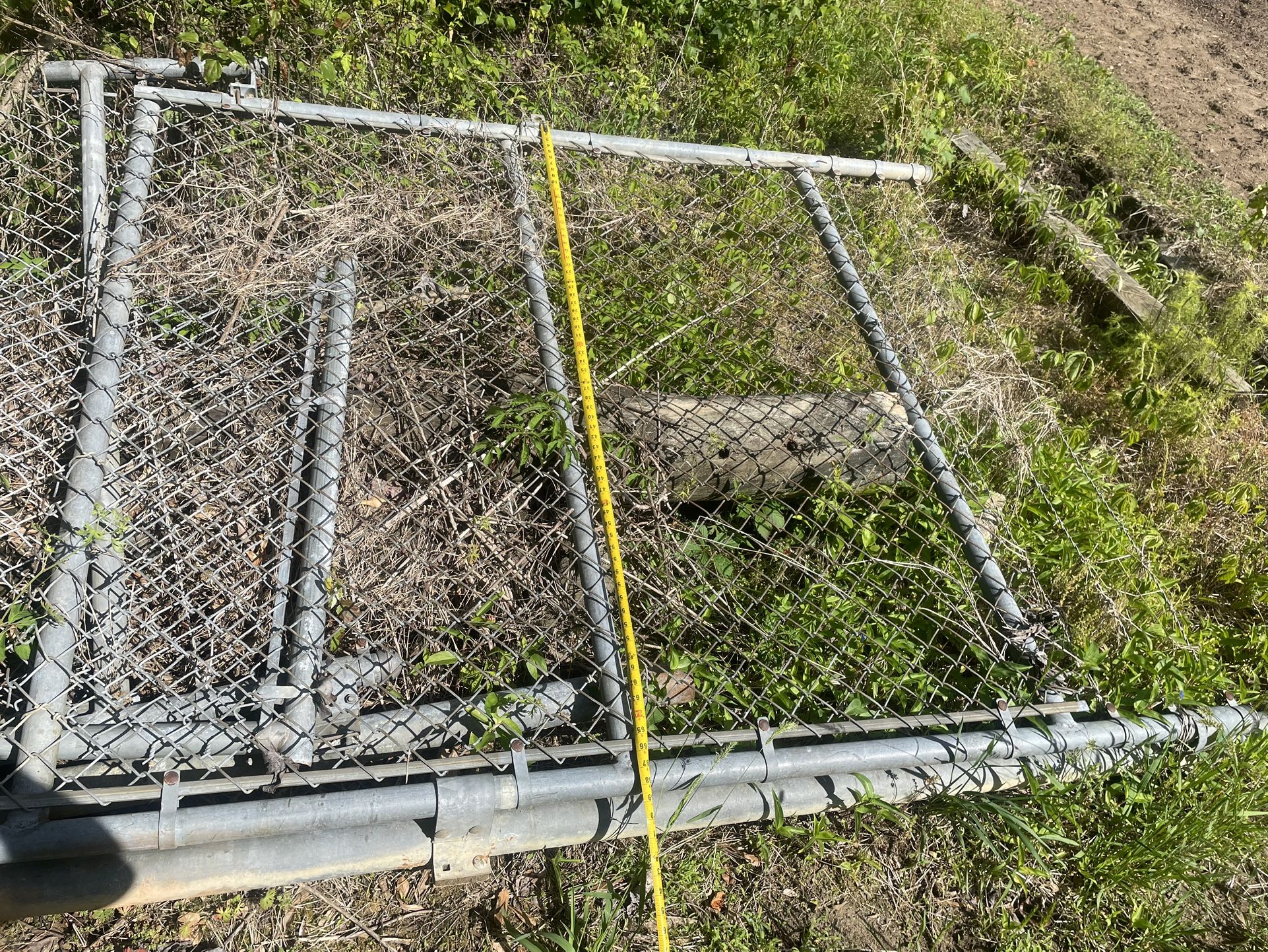 Commercial Chain Link Fence Gates With Barb Wire