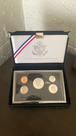 United States mint premier sliver proof set