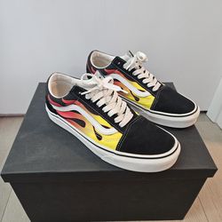 Vans Flame Old Skool Men's 8
