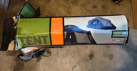 Greatland Outdoors 3 Room Dome Tent up to 7 people