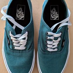 REDUCED Vans Authentic Canvas Skate Shoes Lake Blue