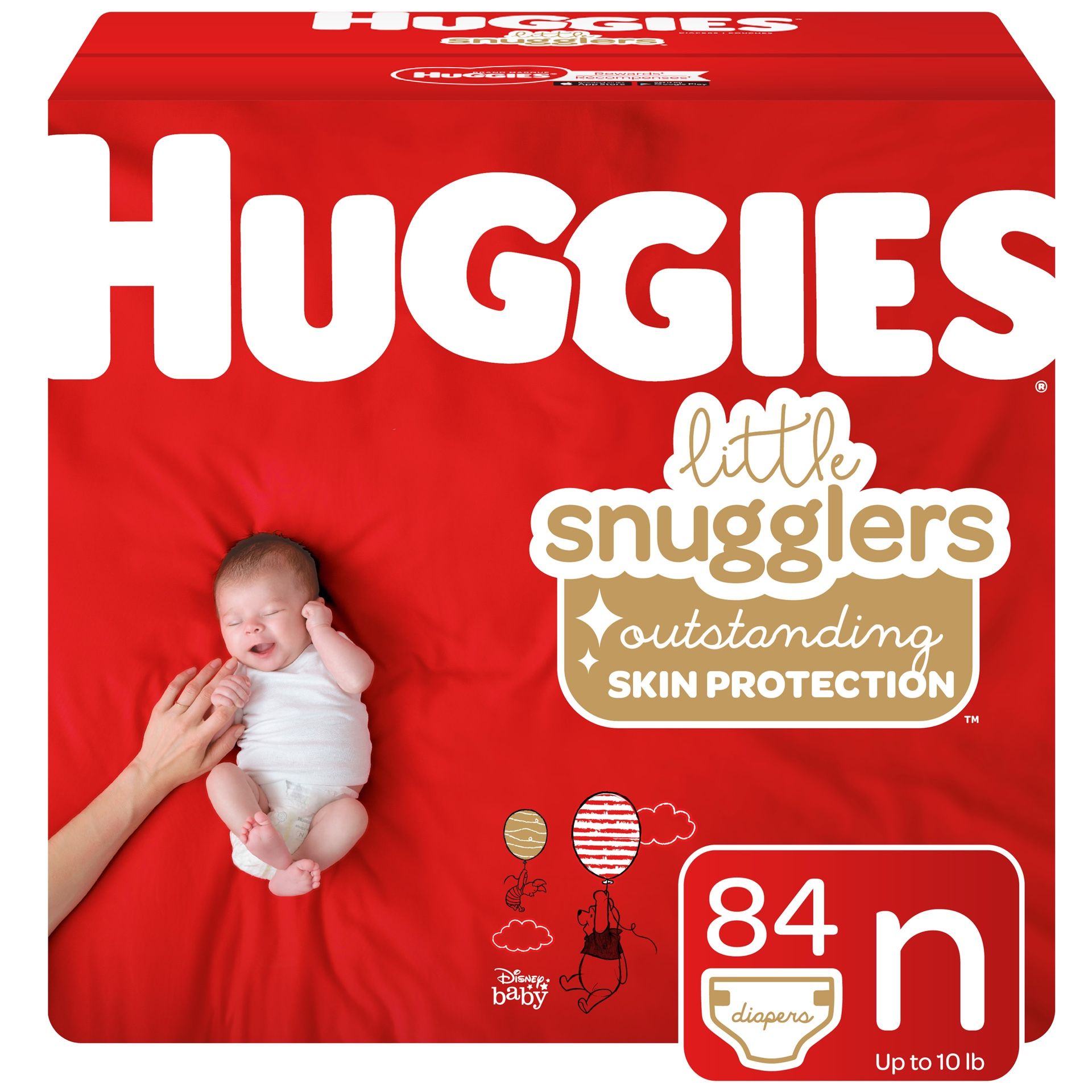 252 Newborn Huggies Diapers