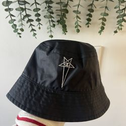 Rick Owens drkshdw x champion collab bucket hat