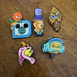 Disney D23 Enamel Pin Set. These pins are exclusive to members of D23, the official Disney fan club