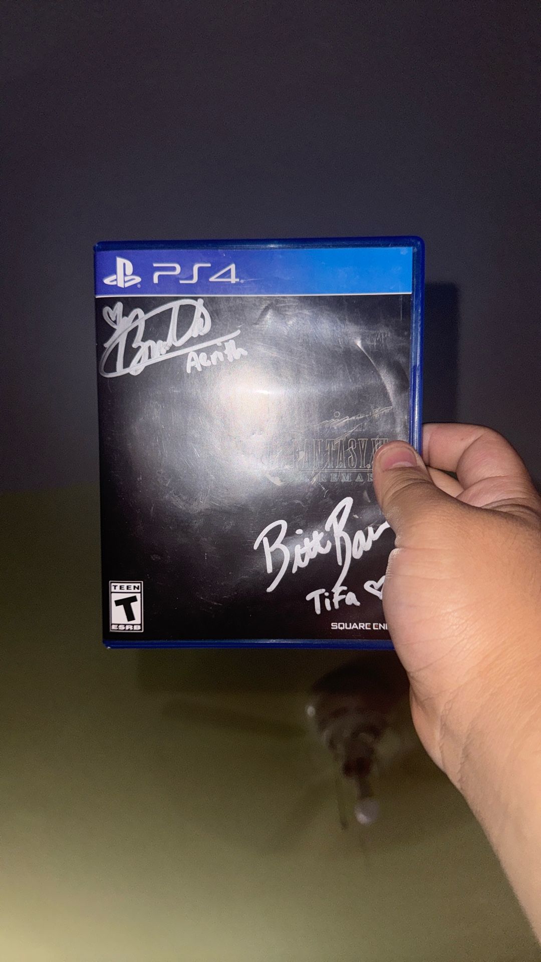 Signed FF7 Remake by Tifa and Aerith voice actresses
