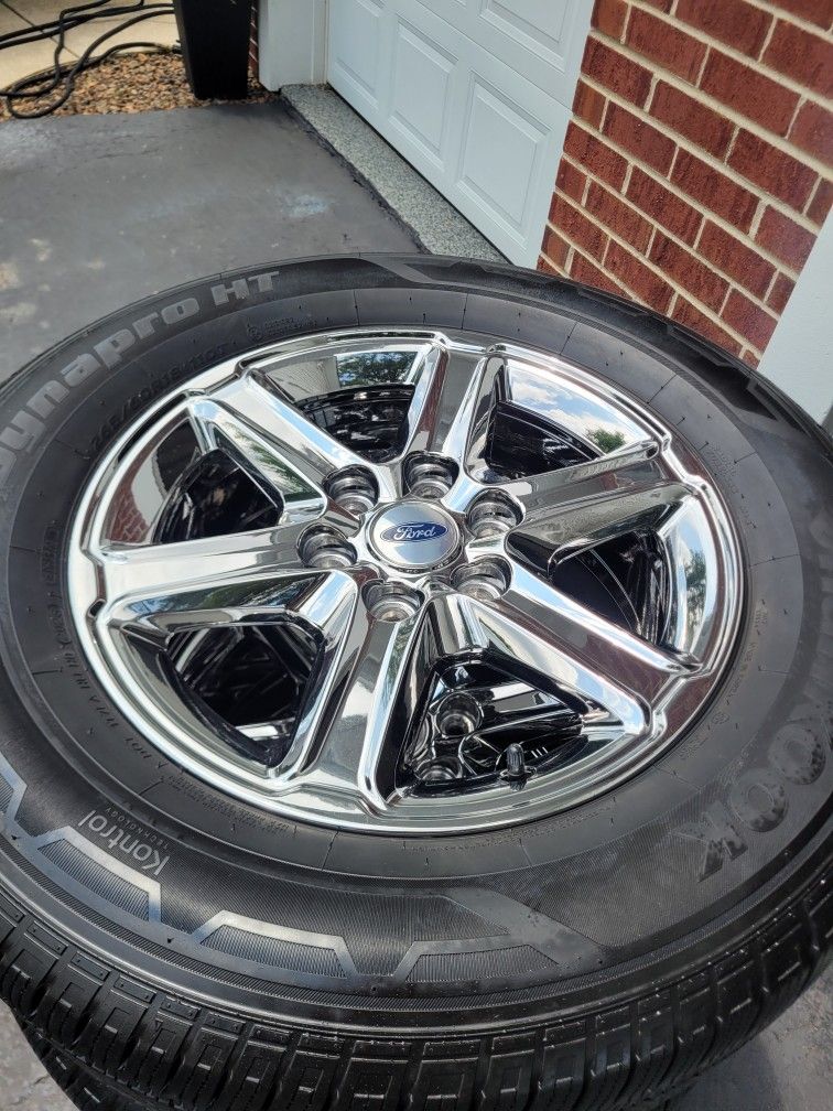 4 F150 Take Off Wheels Rims And Tires F-150 Ford