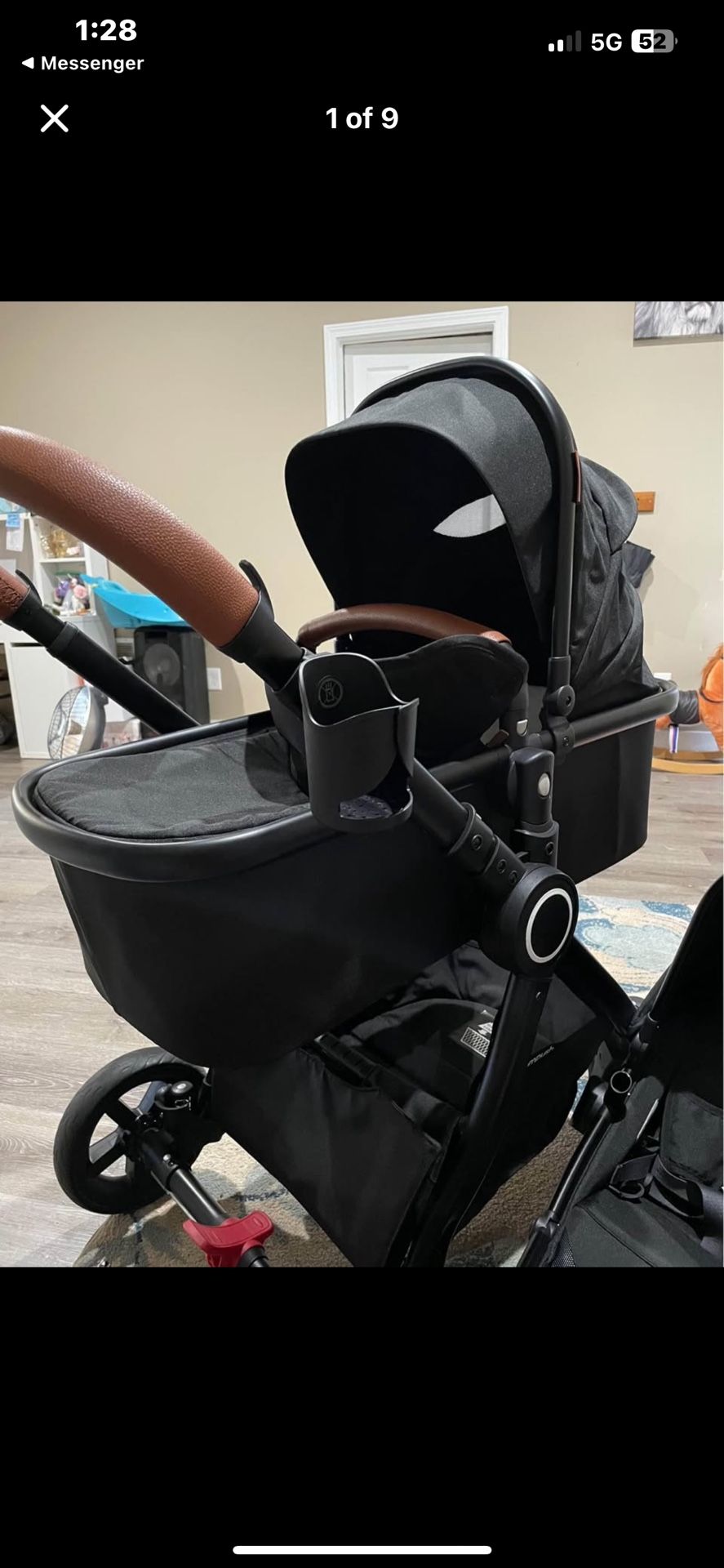 Mompush Stroller And Bassinet