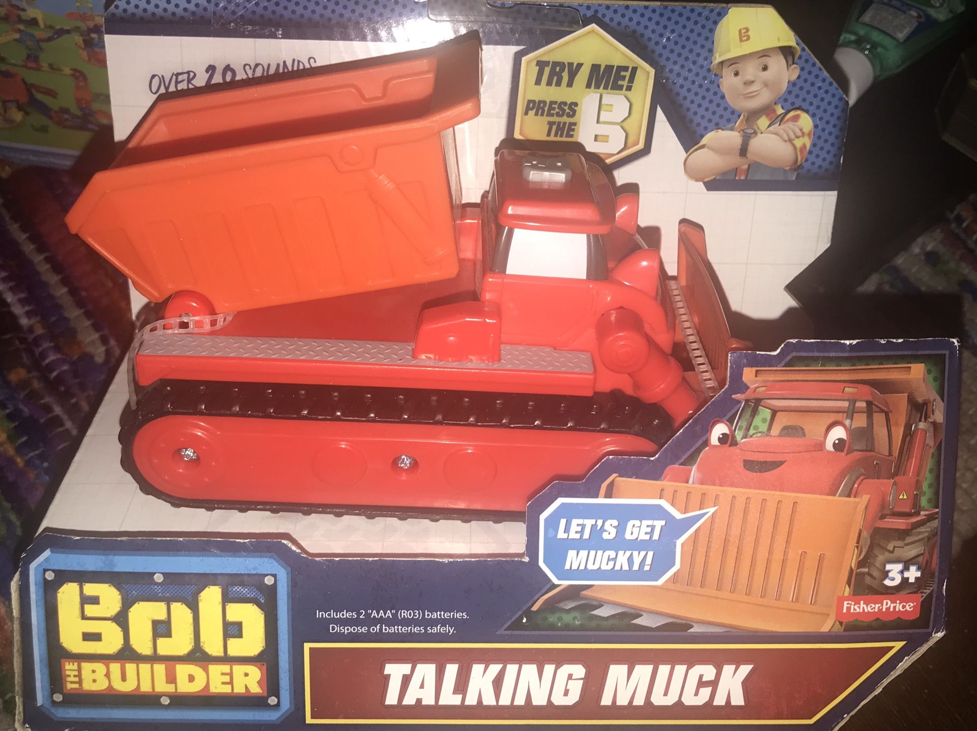 Muck Bob The Builder Fisher Price Buy Radio Control Bob Builder