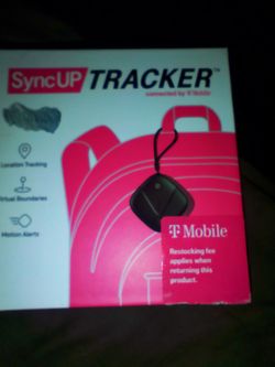 GPS sync up tracker by tmobile