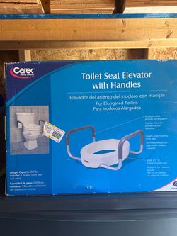 Carex Toilet Seat Elevator with Handles