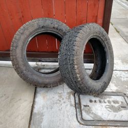 Toyo all terrains a/t 275/65/20