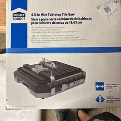 4.5" Wet Tabletop Tile Saw