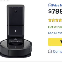 iRobot - Roomba® i3+ (3550) Wi-Fi® Connected Robot Vacuum with Automatic Dirt Disposal - Neutral