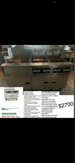 Commercial fryer