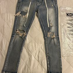 KDNK Denim Rip Jeans