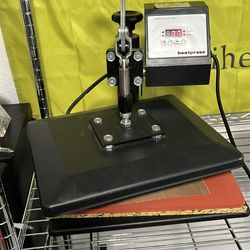 T shirt heatpress for custom vinyl graphics and more!