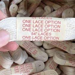 OFF WHITE  color Flat Shoelaces Sport Shoe String Athletic Sneaker Lace off white color