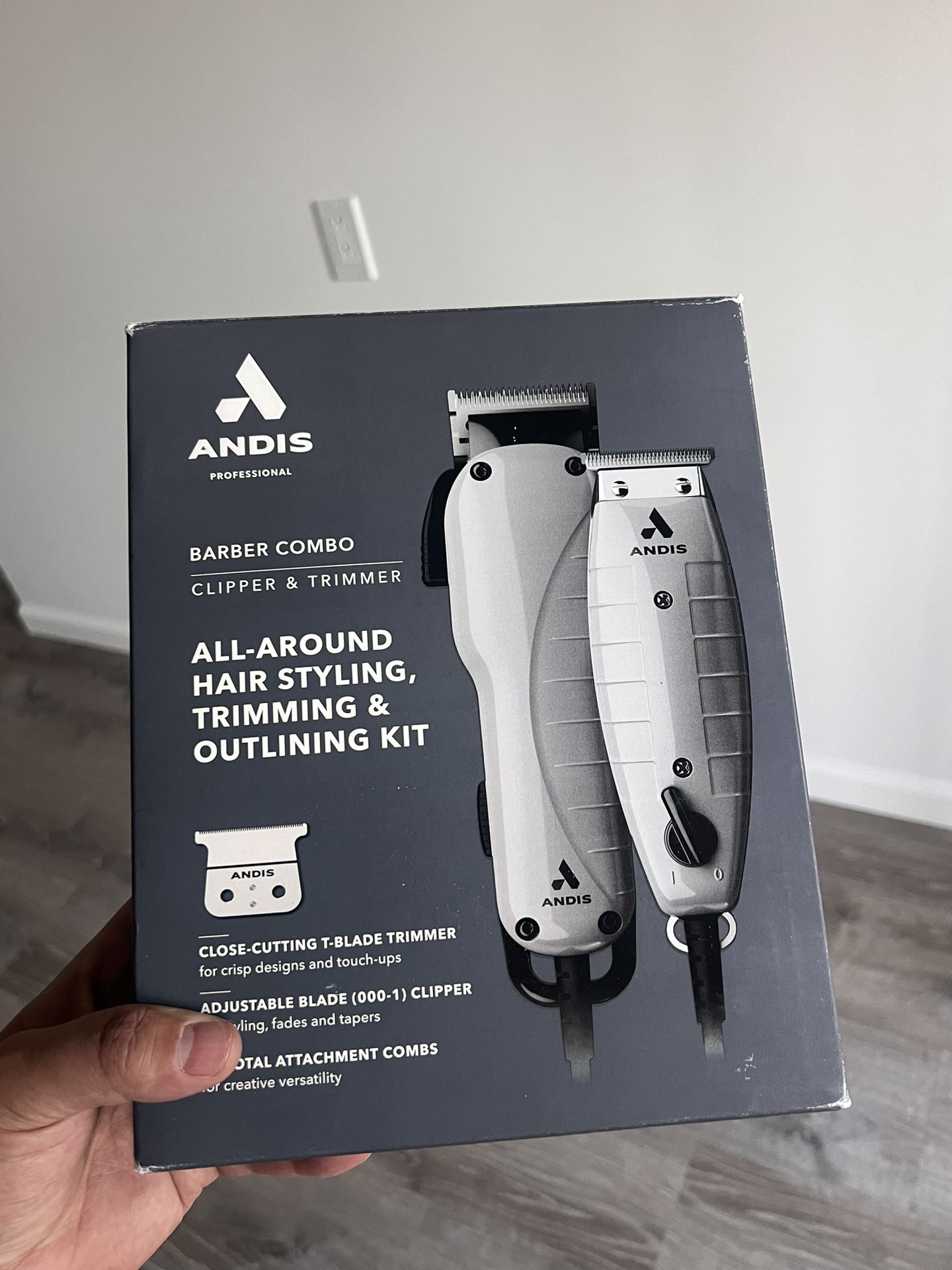 Andis Barber Combo Clipper and Trimmero