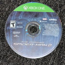 Microsoft Xbox One Marvel The Amazing Spider-Man 2 Activision Disc Only Used 014