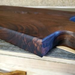 Custom Charcuterie board Dark Walnut