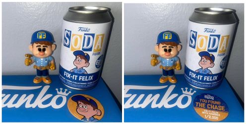 Funko SODA WRECK IT RALPH Fix-It Felix (CHASE) 