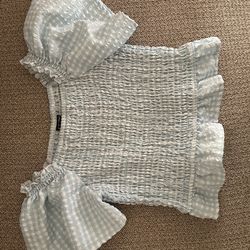 Girls Baby Blue Shirt