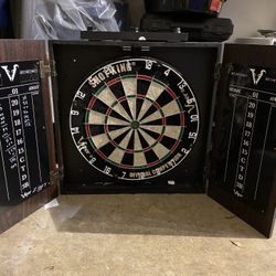 Cabinet Dart Set And Steel Darts