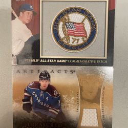2 Patch Sports Cards 
