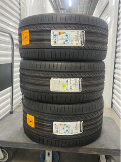 3 new continental tires