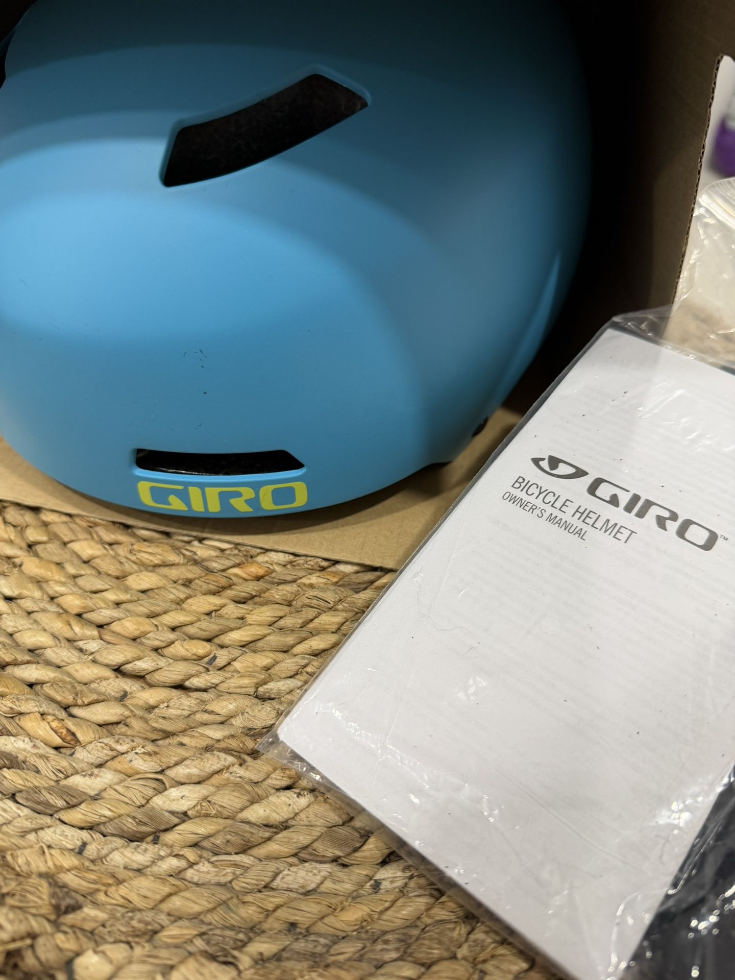 New GIRO Bicycle Helmet