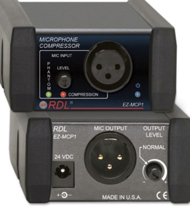 RDL EZ-MCP1 Microphone Compressor