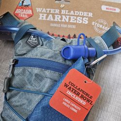 NEW!  Arcadia Water Bladder Dog Harness