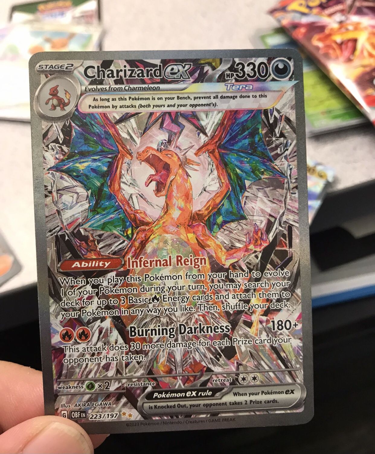 Pokemon Cards - Obsidian Flame - Charizard