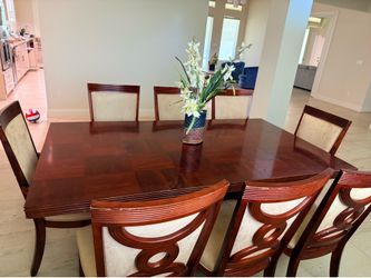 Dining table for 8