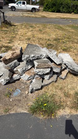 Free concrate chunks