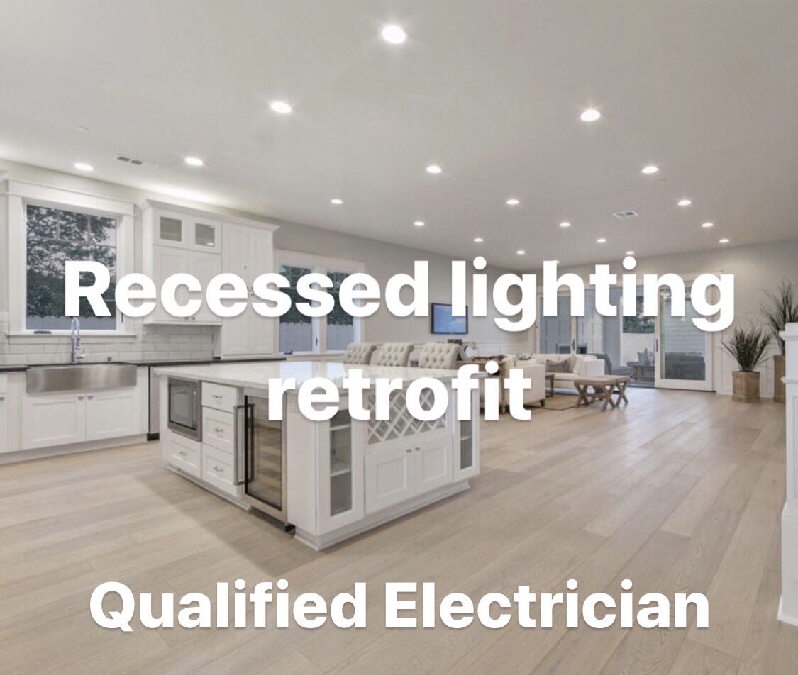Recessed lighting. Can lighting. led