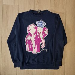 Stussy Pink Elephant Sweatshirt